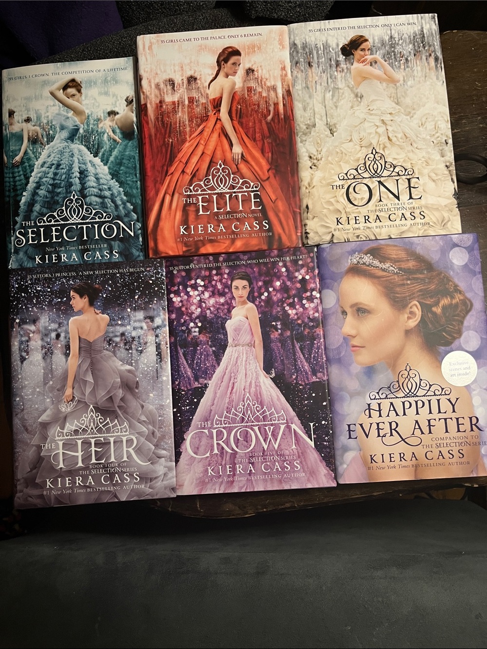 The Selection Series Book Set - Kiera Cass Books - 6 book set